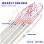 Les météores, WASAGA LED lumières de pluie 20 tubes 960 LED(paquet 2) 50cm glaçons de Noël lumières de neige lumières de neige p