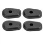 Joint de Phare,4 Pcs Clignotants Joint Phare Avant entretoise Plaque d'adaptation dans Tige Trou Garnitures Clignotant tournez l