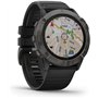 Garmin Fenix 6X Montre connectée Sapphire DLC Affichage du temps Noir/Gris L