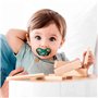 Nip Lot silicone sucette UNIQUE Gr 3 (18–32 Mo.) Lot de 6 Girls sans BPA fabriqué en Allemagne