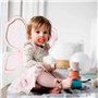 Nip Lot silicone sucette UNIQUE Gr 3 (18–32 Mo.) Lot de 6 Girls sans BPA fabriqué en Allemagne
