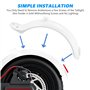 SUNJULY Garde-Boue Arrière Xiaomi, 1PCS Convient aux Scooters Xiaomi M365 Scooter électrique Fender Scooter Pièces de Rechange A