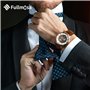 Fullmosa Bracelet de montre 20mm,bracelet de remplacement en cuir véritable, bracelet de montre interchangeable pour hommes et f