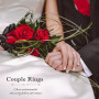 Ranikeer Bague Couple Anneau Réglable, Cadeau pour Amoureux pour Anniversaire Saint-Valentin Noël et Fêtes, Homme+Femme