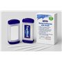 TOPMED ETS Lot de 100 cure-dents en plastique avec miroir (2 boîtes de 50 unités) - Couleur aléatoire