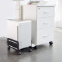 Maclean MC-851 Support Universel pour Ordinateur Portable avec roulettes et Support pour Ordinateur jusqu'à 10 kg