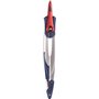 MAPED Kit de Traçage 4 Pièces avec Règle 30cm, Rapporteur 180°/12cm, Equerre 60°/21cm, Equerre 45°/21cm + Compas 5 Pièces Stop S
