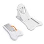 iwobi 4 Pièce Sécurité Enfant Portes de Placard, Serrure de Porte Coulissante pour Bébé avec Patin Adhésif