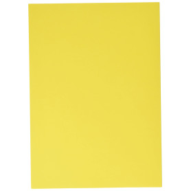kangaro Lot de 50 feuilles de papier à lettre jaune DIN A4 160 g/m² FSC Mix K-0039-025 29