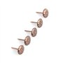 Décoratif Clou， Rembourrage élégant Vintage Clous En Métal Tags Meuble Canapé Chaussure Porte Décoratif Clou(Daisy Nail 11 * 16m