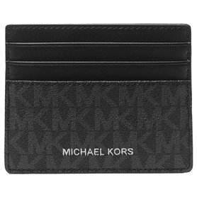 Michael Kors Greyson Porte-cartes de crédit pour homme Noir