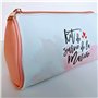 Pochette mariée - Kit de Survie de la mariée | Future mariée - Cadeau EVJF - Cadeau Mariage - Accessoire Mariage | Team de la ma