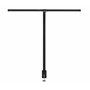 Unilux Strata Lampe de Bureau LED Ergonomique Noir 70 x 80cm avec Variation d'intensité Lumineuse et de Température de Couleur
