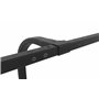 Unilux Strata Lampe de Bureau LED Ergonomique Noir 70 x 80cm avec Variation d'intensité Lumineuse et de Température de Couleur