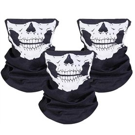 ZKSMNB Lot de 3 Tours de Cou sans Coutures pour Moto