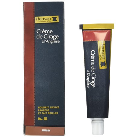 Crème de cirage à l'Anglaise marron