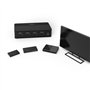 Hama Switch HDMI 4K (Commutateur Multiprises 3 Entrées vers 1 Sortie, Multiviewer Aluminium avec Télécommande, Splitter Xbox PS4