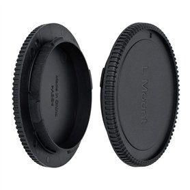 JJC Bouchon de Protection Frontal + Protège-Objectif Arrière pour Leica SL3