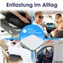 DYNMC you Coussin rehausseur Voiture Confortable - Coussin de siège Voiture Moderne - Ferme, indéformable - Coussin cale en Mous