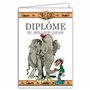 Carte Gaston Lagaffe avec Enveloppe Diplôme du Meilleur Copain