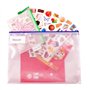 Djois made by Tarifold 509069- Lot de 8 Pochettes Plastique Format A6 Zip, Fermeture éclair Document Chemises transparentes Doss
