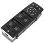 Twowinds - Interrupteur Lève-Vitre Compatible avec Mercedes W204 W212 C207 A207 X204 (2008-2017) - Porte Avant Gauche (côté cond