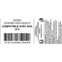 GUIDE CABLE CARBURATEUR DELLORTO SHA : COUDE + VIS + CAOUTCHOUC + ECROU MOTO MOBYLETTE SCOOTER 50CC