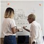 Rocketbook Beacons - Digitalisez vos tableaux blancs - Balises réutilisables pour sauvegarder vos notes prises sur un tableau bl
