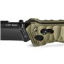 TB Outdoor - Couteau CAC® - Couteau Armée Française - Survie et Outdoor - Lame Lisse Anti-Corrosion - avec Coupe Sangle - Manche