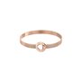 LOTUS STYLE Femme Acier Asscher Zircone bleue Bracelet