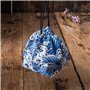UPKOCH 3pcs fourre-tout cordon de serrage pochette bento de rangement portable bento sacs à lunch pratiques pour l'école de bure