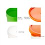 DMZK 8Pcs Gobelets Arc en Ciel Tasses en Plastique pour Enfants, Tasses Portables pour Le Voyage