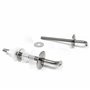 ABATTANT WC COMPATIBLE | FORME O UNIVERSELLE | FACILE INSTALATION ET NETTOYAGE | CHARNIERE INOX | LUNETTE TOILETTE RÉSISTANT AUX