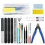 TOVOT Gundam Lot de 23 Outils de Construction pour modélisme et réparation