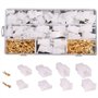 Rantecks ​​380PCS 2.8mm Automobile Connecteur Kit 2 3 4 6 Broches Fil Électrique Connecteurs Kit pour Moto Moto Voiture Bateaux