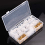 Rantecks ​​380PCS 2.8mm Automobile Connecteur Kit 2 3 4 6 Broches Fil Électrique Connecteurs Kit pour Moto Moto Voiture Bateaux 