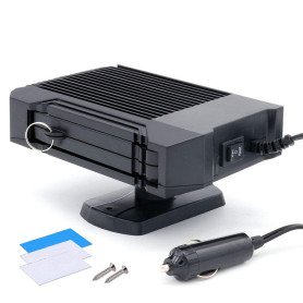 NUZAMAS Chauffage de voiture portable 12 V 150 W avec poignée