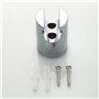 Ibergrif - Douche WC Set avec Flexible, Support, Douchette, Chromé