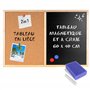 Creative Home 60 x 40 cm Tableau Liege Mural
