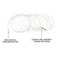 KSTE Sonde Température Thermostat, RTD Sonde, 3 mètres Thermostat Chauffage au Sol Accessoires température du Sol Capteur sonde 