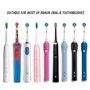 Étui pour brosse à dents électrique, boîtier de voyage pour portable avec support de boîtier de brosse à dents électrique compat
