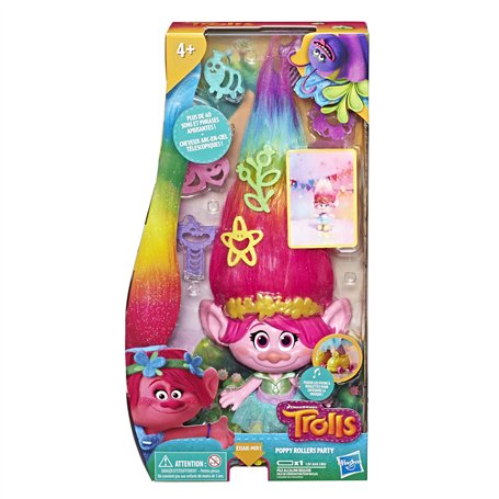 Trolls Dreamworks - Poupée Musicale Poppy de 25 cm - Chante en Français