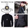 MICGIGI Montre de Poche mécanique à remontage Manuel pour Homme/Femme