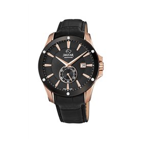 JAGUAR Homme Analogique-Numérique Quartz Montre avec Bracelet en Cuir