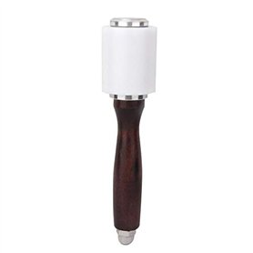 Marteau de poinçon en cuir professionnel avec maillet en cuir double tête Leathercraft avec manche en bois pour l'artisanat en c
