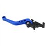 Hlyjoon Moto 2pcs 22mm 7/8" CNC En Aluminium Moto Embrayage Tambour De Frein Levier Poignée Pièces De Rechange Fit pour Moto Uni