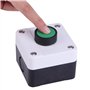 KSTE Bouton vert résistant aux intempéries Bouton poussoir Un bouton for la boîte de commande ouvre-barrière