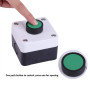 KSTE Bouton vert résistant aux intempéries Bouton poussoir Un bouton for la boîte de commande ouvre-barrière