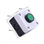KSTE Bouton vert résistant aux intempéries Bouton poussoir Un bouton for la boîte de commande ouvre-barrière