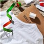 Wallenberg Lot de 1 à 5 Maillots de Corps à col en V pour Homme - Blanc - Large
